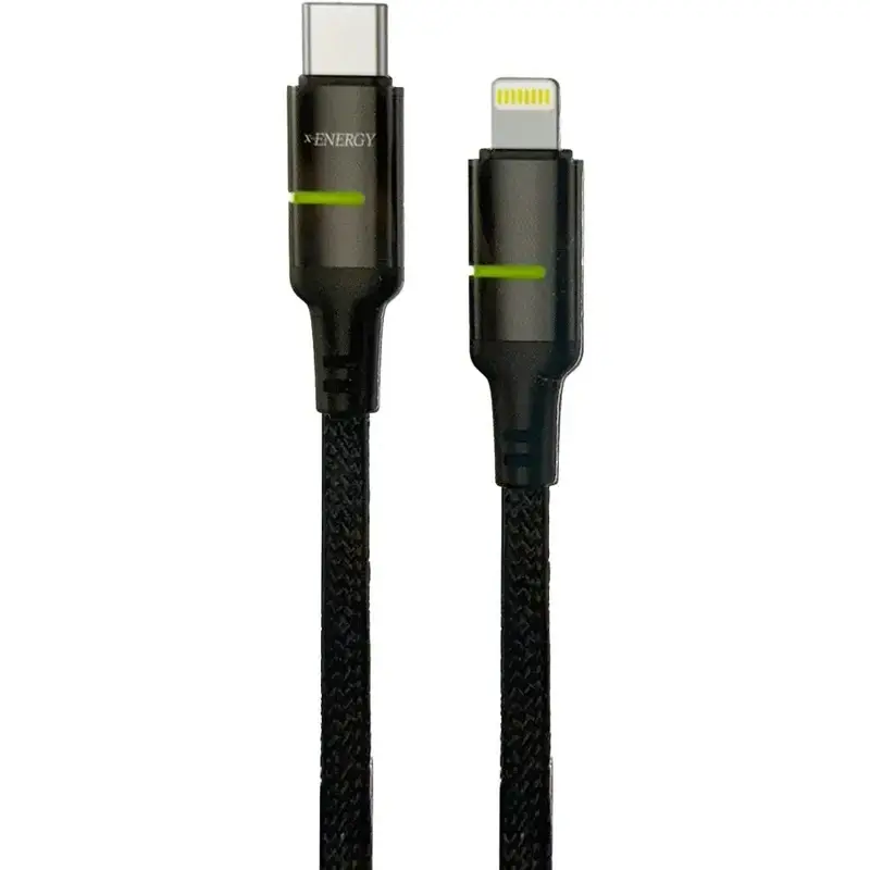کابل شارژ یک متری آیفونی برند ایکس انرژی مدل X-360L متراژ 1 متر